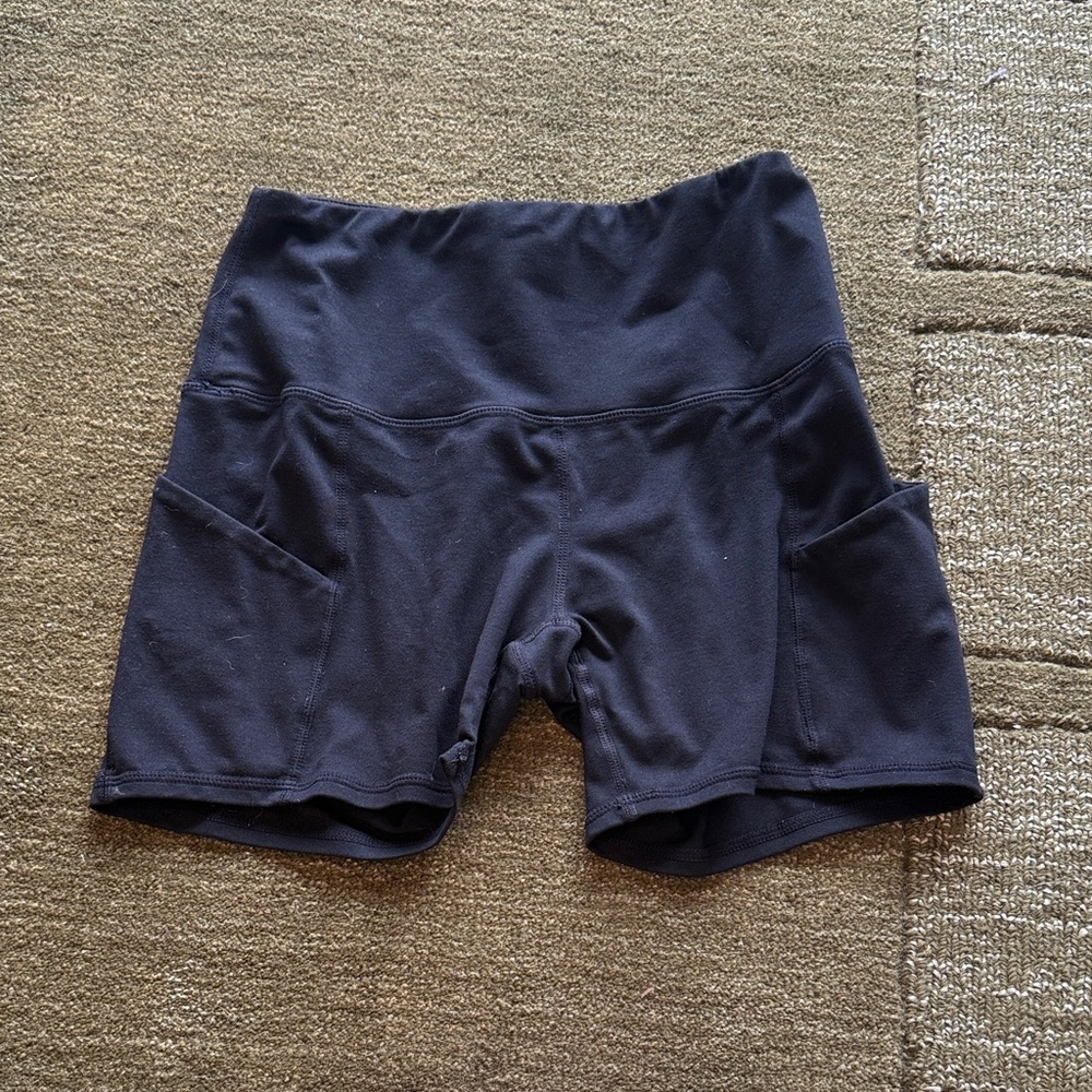 Women's Black Bike Shorts
